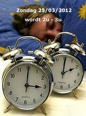 Zomertijd 2012